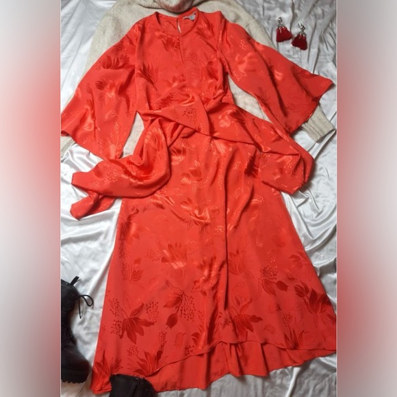 COPY - h&m jacquard midi dress - Picture 7 of 9